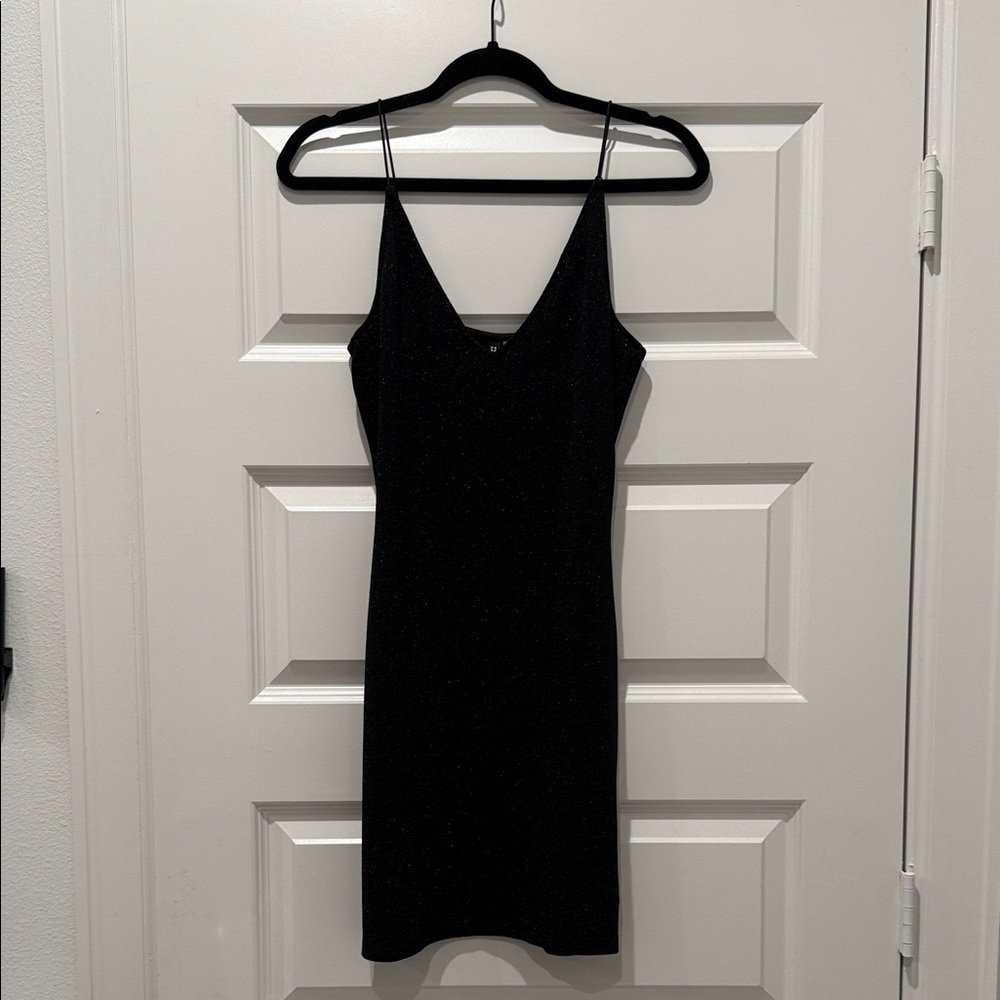 H&M Black Mini Dress